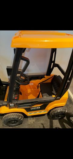 Ride on JCB forklift