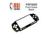 PSP3000 Replacement Faceplate Front Cover Screen Shell Black PSP 3000 Face