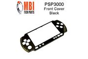 PSP3000 Replacement Faceplate Front Cover Screen Shell Black PSP 3000 Face