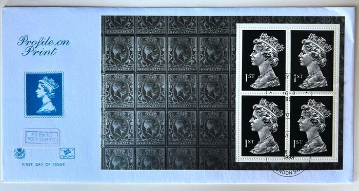 1999 Great Britain 1st class self adhesive stamps FDC