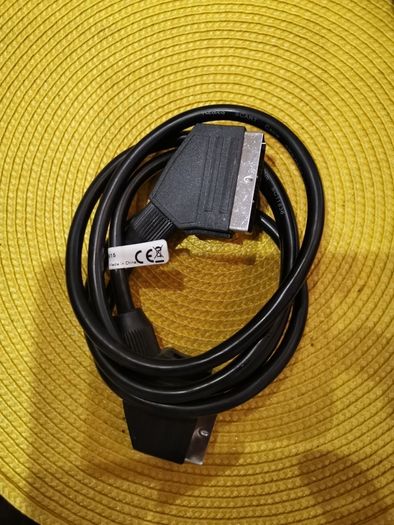 1.5m SCART to SCART Cable/ Lead/ Wire All 20 Pins Connected