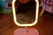 Portable LED Makeup Mirror with Illumination, Compact Folding Design, Touch Control with 3 Lighting Modes