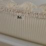 Unbranded beige top with crochet style sleeves Sz M (Fit 10-12 UK) Image 6