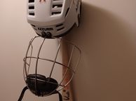 main image for ad Camogie hurling helmet holder mulitask HURLEY holder included Wall Hangings Hooks &amp; Fixtures