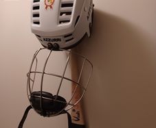Camogie hurling helmet holder mulitask HURLEY holder included Wall Hangings Hooks & Fixtures