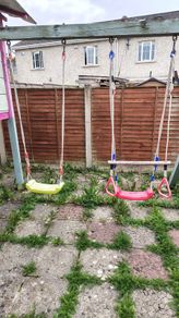 Swings, rope and ladder