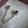 Pandora logo safety chain in good condition,hallmarked Image 8