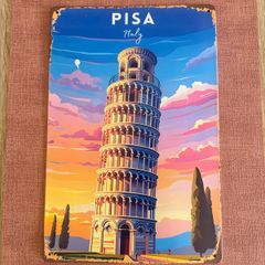 Metal art sign