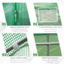 4.5 x 2 x 2m Polytunnel Greenhouse Outdoor Portable Walk-In Greenhouse with Windows Image 4