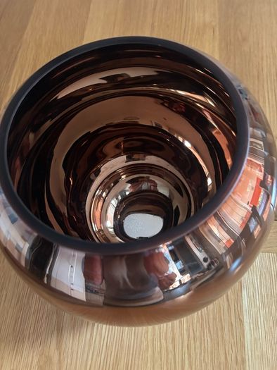 bronze coloured bowl