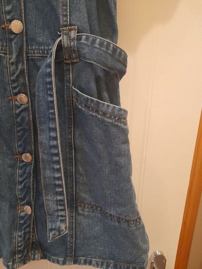 girls denim dress