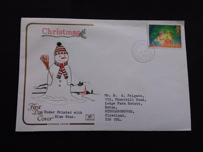 Great Britain : First Day Cover - Christmas 1987