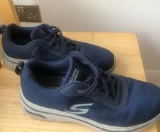 Skechers GOwalk Arch Fit Navy Trainers UK 11 EU 46