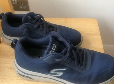 Skechers GOwalk Arch Fit Navy Trainers UK 11 EU 46