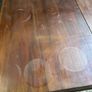 Vintage maghoney  table .  With extending  winder Image 5