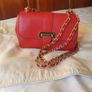 Aspinal of London Small Lottie Bag in RED Image 3