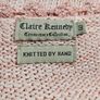 Vintage 1990s Y2K Claire Kennedy knit lace camisole vest top romantic pink M L summer Image 7