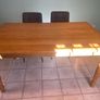 Gorgeous Very Solid 5Ft Wooden Kitchen Dining Table - Can Deliver Image 2