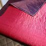 Luxury satin throw reversible Image 6