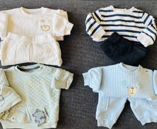 4 baby sets top and trousers 3-6 months