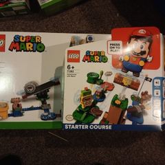 Lego Super Mario Bundle 71360 Mario Starter Course & 71390 Reznor Knockdown