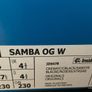 Cream and black adidas samba size 4.5 in box Image 3