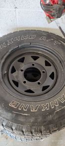 Land Rover steel wheels