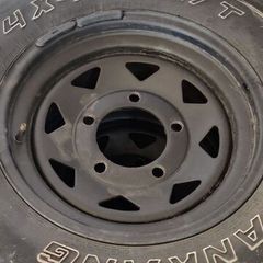Land Rover steel wheels