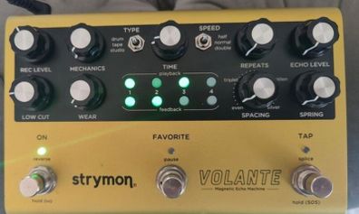 Strymon Volante Tape Delay Pedal