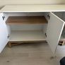 2 Units: Large Sideboard + TV Unit - White & Oak Effect Image 9