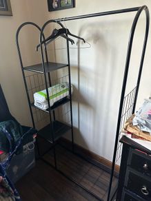 open wardrobe