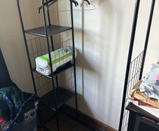 open wardrobe