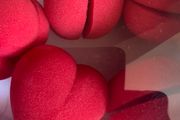 5 Heart Shaped Rollers
