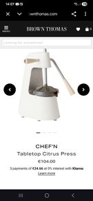 Citrus  Table press Chef'N