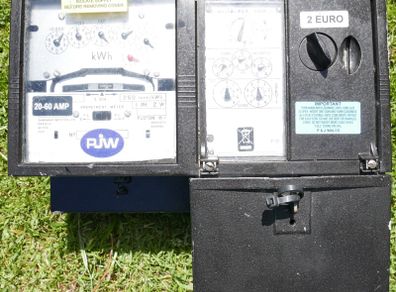 Coin Operated Electric Meter