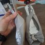 silver kitten heel shoes Image 4