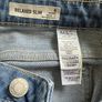 Ladies Light Indigo Relaxed Slim Jeans from Marks & Spencer. Size UK 8 / EU 36 Image 2