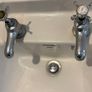 Shires Pedestal Wash Basin with Taps & Waste Image 3