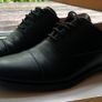 Full Black Tuxedo Suit Shirt and Shoes Image 9