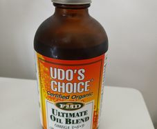 Udo's Choice Ultimate Oil Blend, 250ml, nearly full