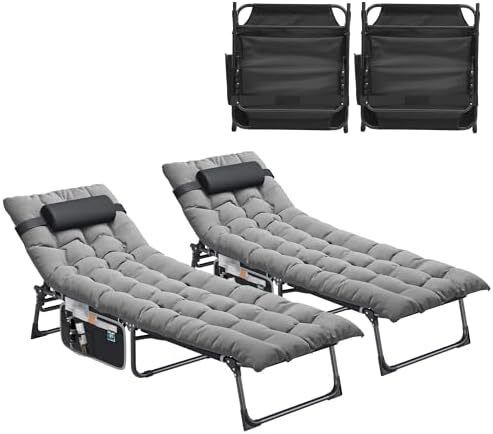 Sun Lounger Set of 2