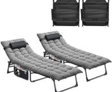 Sun Lounger Set of 2