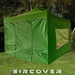Pop Up Gazebo 3m x 4.5m (10ft x 15ft) Green