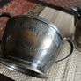 silver/pewter jug and sugarbowl Image 5