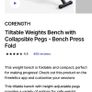 Weight bench foldable Image 2