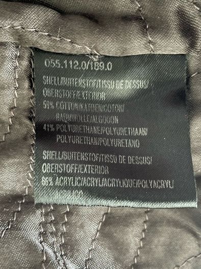 womens padded coat faux fur and suede waterproof winter size 10-12