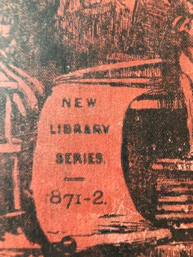 1871 - 1872 Antique ' Punch- New Library Series'