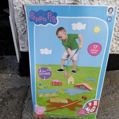 Peppa pig golf set
