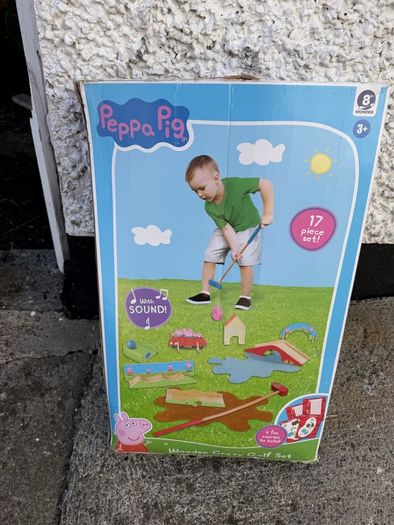 Peppa pig golf set