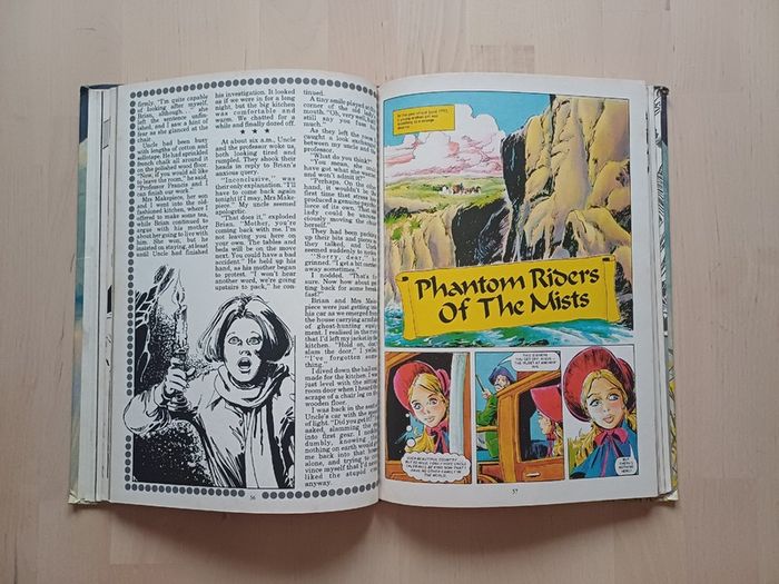 Misty Annual 1984 Vintage Hardback Girls Horror Suspense Romance Comic Book